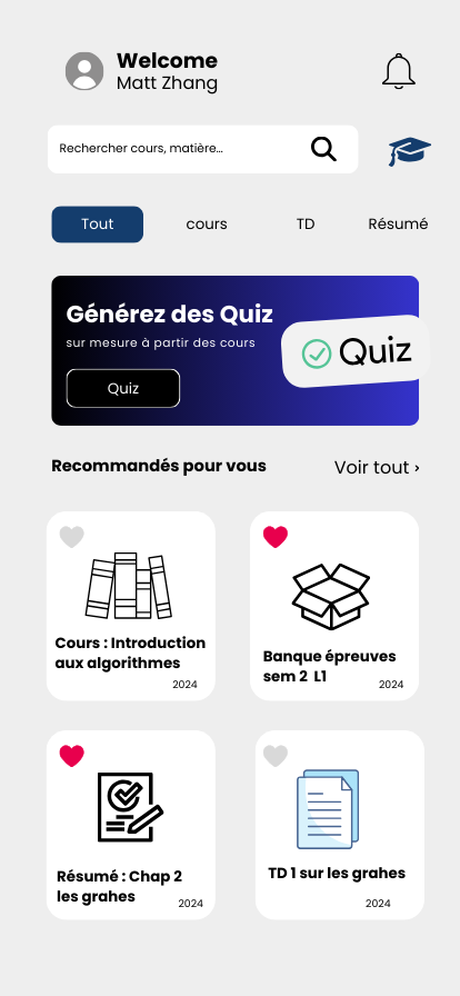 NextLearn – Bibliothèque Académique Intelligente